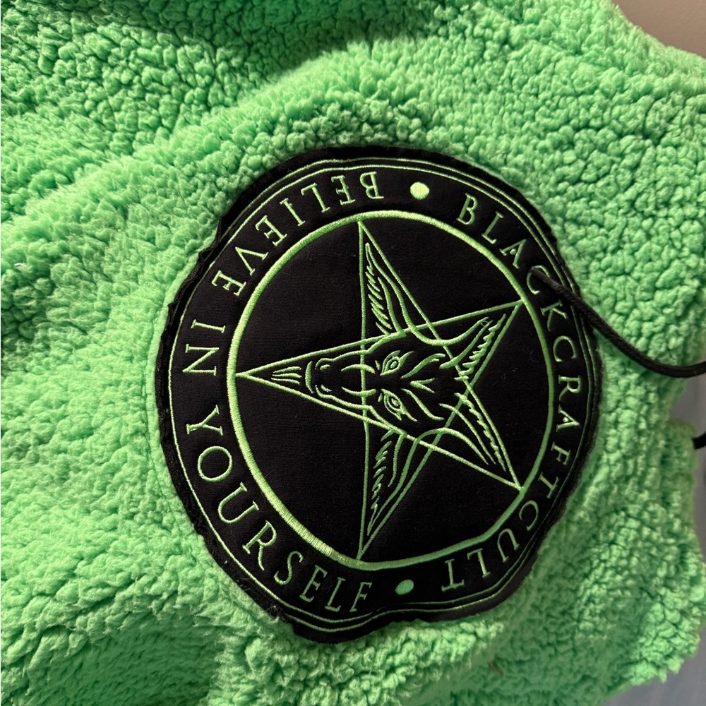 Cozy Green Fleece Jacket